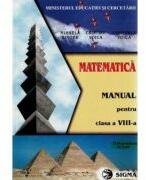 Manual de matematica pentru clasa a 8--a - Mihaela Singer (ISBN: 9786067273427)