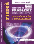 Fizica, Culegere de probleme propuse si rezolvate pentru clasa a 10-a si BACALAUREAT + Mic breviar teoretic si formule. Editie completa - Mihaela Chirita (ISBN: 9786068010533)