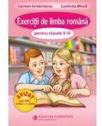 Exercitii de limba romana pentru clasele 2-4 - Carmen Iordachescu (ISBN: 9789731233888)