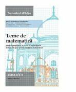 Teme de matematica. Clasa a V-a semestrul 2 - Petrus Alexandrescu (ISBN: 9786065356924)