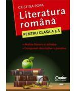 Caietul elevului de Clasa a V-a. Literatura romana. Analize literare si stilistice. Compuneri descriptive si narative - Cristina Popa (ISBN: 9786068609041)