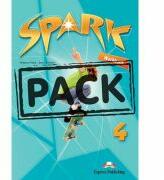 Curs limba engleza Spark 4 Monstertrackers Caietul elevului cu Digibook App - Virginia Evans, Jenny Dooley (ISBN: 9781471565847)