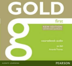 Gold First Class Audio CDs - New Edition with 2015 Exam Specifications (ISBN: 9781447973874)