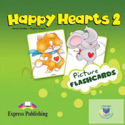 Happy Hearts 2, Picture Flashcards. Curs de limba engleza pentru prescolari - Jenny Dooley (ISBN: 9781848626546)