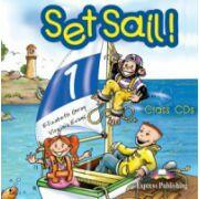 Set Sail 1, Audio set 2 CD. Curs limba engleza - Elizabeth Gray (ISBN: 9781843253259)