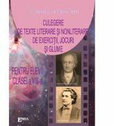 Culegere de texte literare si nonliterare, de exercitii, jocuri si glume pentru elevii clasei a VIII-a - Corneliu Craciun (ISBN: 9789737533708)