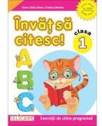 Invat sa citesc! Caiet de lucru Clasa 1 - Cristina Martin, Elena Delia Chira (ISBN: 9786067681598)