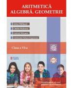 Aritmetica. Algebra. Geometrie clasa a 6-a + Brosura. Rezultate. Indicatii. Solutii. Comentarii - Artur Balauca (ISBN: 9786065144576)