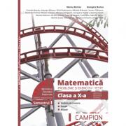 Matematica. Probleme si exercitii. Teste. Clasa a 10-a. Semestrul 1. Servicii, resurse, tehnic - Marius Burtea (ISBN: 9786068952161)