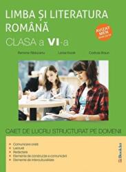 Limba si literatura romana clasa a 6-a. Caiet de lucru structurat pe domenii - Ramona Raducanu (ISBN: 9786065905818)