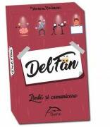 DelFan-Limba si comunicare. Joc cu 64 de cartonase ce contine 4 arii super distractive: Cultura generala, mima, descriere verbala si desen - Silvana Bicazan (ISBN: 9786069930847)