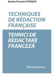 Techniques de redaction francaise / Tehnici de redactare Franceză (ISBN: 9786065353077)