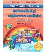 Portofoliul elevului. Matematica si explorarea mediului clasa a 2-a semestrul 2 - Elena Nica (ISBN: 9789731232997)