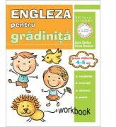 Limba engleza pentru gradinita. Grupa mijlocie 4-5 ani. Workbook - Aura Stefan, Arina Damian (ISBN: 9786067681147)