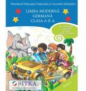 CD AUDIO pentru Limba moderna Germana, Clasa a 2-a Partea 1 + Partea a 2-a - M. G. Bertarini (ISBN: 9786069404331)