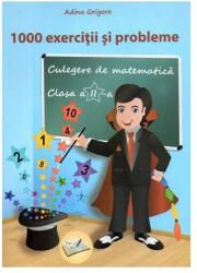 1000 exerciții și probleme. Culegere de matematică pentru clasa a II-a (ISBN: 9786063605666)