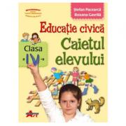 Educatie civica. Caietul elevului pentru clasa a 4-a - Stefan Pacearca (ISBN: 9789738754997)