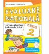Evaluare nationala clasa a 2-a. Teste pregatitoare dupa model european. Comunicare in limba romana (scris-citit). Matematica si explorarea mediului - Arina Damian (ISBN: 9786067681550)