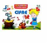 Coloram si invatam engleza Cifre (ISBN: 9786066021777)