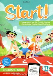 Start! Pre A1 Student's Book with Downloadable audio + Digital Book (ISBN: 9788853630384)