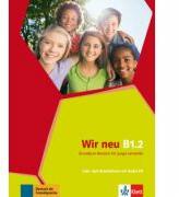 Wir neu B1. 2. Grundkurs Deutsch für junge Lernende. Lehr- und Arbeitsbuch mit Audio-CD - Giorgio Motta (ISBN: 9783126758925)
