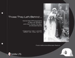 They Left Behind: World War II Photographs of German Soldiers with their Wives, Families, and Sweethearts - Kriegsmarine, Heer, Luftwaffe, NSDAP - Frank Holford (ISBN: 9780764337680)