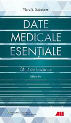 Date medicale esențiale (ISBN: 9786065873032)