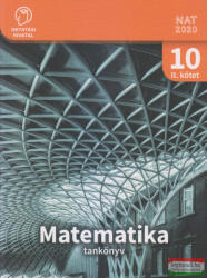Matematika 10. tankönyv Második kötet (ISBN: 9786156256454)