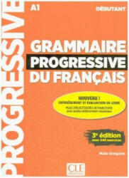 Grammaire progressive du français - Niveau débutant. Buch + Audio-CD - Maïa Grégoire (2018)