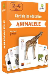 Animalele. EduCard Junior. Carti de joc educative (ISBN: 9789731491509)