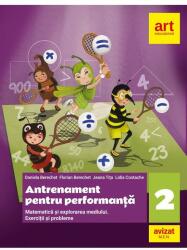 Antrenament pentru performanță. Matematică și explorarea mediului. Exerciții și probleme. Clasa a II-a (ISBN: 9786060032403)