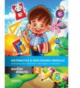 Matematica si explorarea mediului. Auxiliar didactic pentru clasa a 2-a - Anca Veronica Taut (ISBN: 9786067950366)