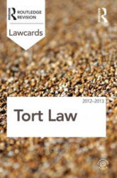 Tort Lawcards 2012-2013 - Routledge (ISBN: 9780415683449)