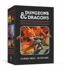 Dungeons & Dragons 100 Postcards: Archival Art from Every Edition - Official Dungeons & Dragons (ISBN: 9781984824622)