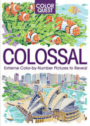 Color Quest: Colossal: The Ultimate Color-By-Number Challenge - John Woodcock, Daniela Geremia (ISBN: 9781438089539)