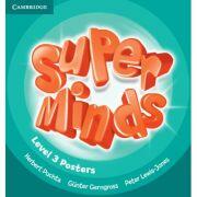 Super Minds Level 3, Posters - Herbert Puchta, Gunter Gerngross, Peter Lewis-Jones (ISBN: 9781107429826)