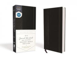 NIV, Journal the Word New Testament, Pocket Bible Edition, Hardcover, Black, Red Letter, Comfort Print - ZONDERVAN (ISBN: 9780310458142)