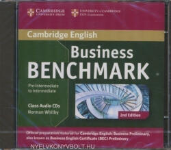 Norman Whitby: Business Benchmark Pre-Intermediate to Intermediate 2nd Edition - BEC Preliminary Edition Class Audio CDs (ISBN: 9781107611030)