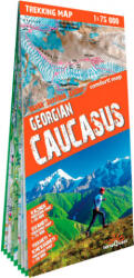 Grúzia Kaukázus turistatérkép - Georgian Caucasus trekking comfort map (ISBN: 9788361155713)
