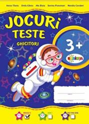 Jocuri, Teste, Ghicitori 3+ - Inesa Tautu, Stela Ganju, Ala Blaja, Dorina Ponomari, Natalia Carabet (ISBN: 9789975427425)