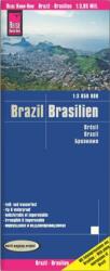 Brazília autós térkép, Brazília térkép Reise 1: 3 850 000 (ISBN: 9783831774340)