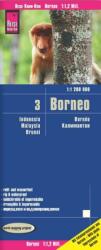 Borneo térkép, Borneo autós térkép Reise 1: 1 200 000 (ISBN: 9783831774357)