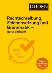 Ganz einfach! - Rechtschreibung, Zeichensetzung und Grammatik - Dudenredaktion (ISBN: 9783411743476)