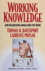 Working Knowledge - H Davenport (ISBN: 9780875846552)