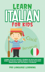 Learn Italian for Kids (ISBN: 9781800763548)