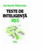 Teste de inteligenta IQ 4 - Ken Russell, Philip Carter (ISBN: 9786068653341)