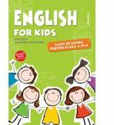 English for kids, caiet de lucru pentru clasa a 4-a - Elena Sticlea (ISBN: 9786065908130)
