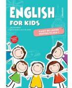 English for kids Caiet de lucru pentru clasa 1 - Cristina Mircea (ISBN: 9786065907539)