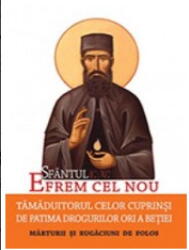 Sfantul Efrem Cel Nou, Tamaduitorul Celor Cuprinsi De Patima Drogurilor Ori A Betiei, - Editura Sophia (ISBN: 9789731364254)