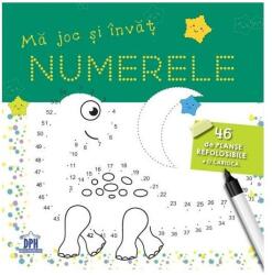 Mă joc și învăț numerele. 46 de planșe refolosibile + o cariocă (ISBN: 9786060483601)